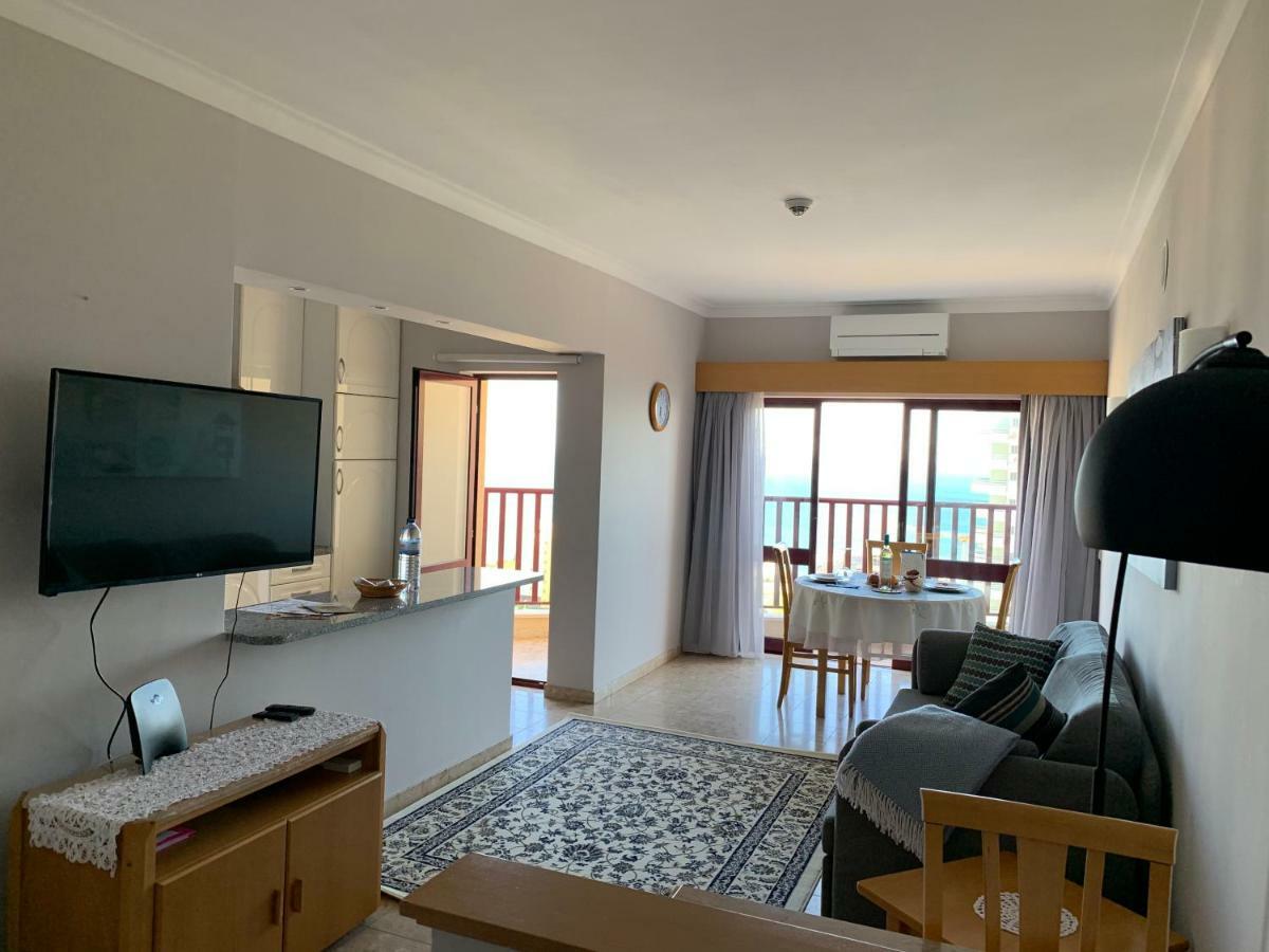 Panoramic Apartment In Portimao: Ocean View, Wifi Exterior foto